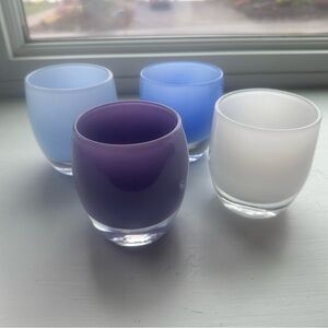 Glassybaby bundle.   NWOT.  Two are pre-Triskelon